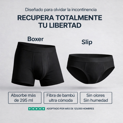 Calzoncillos Lavables para Incontinencia