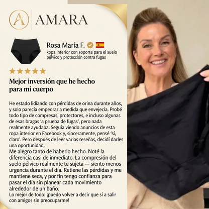 Amara — Bragas Activas Ultraabsorbentes